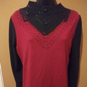 TTL 18. Designer Long Sleeve Shirt Medium